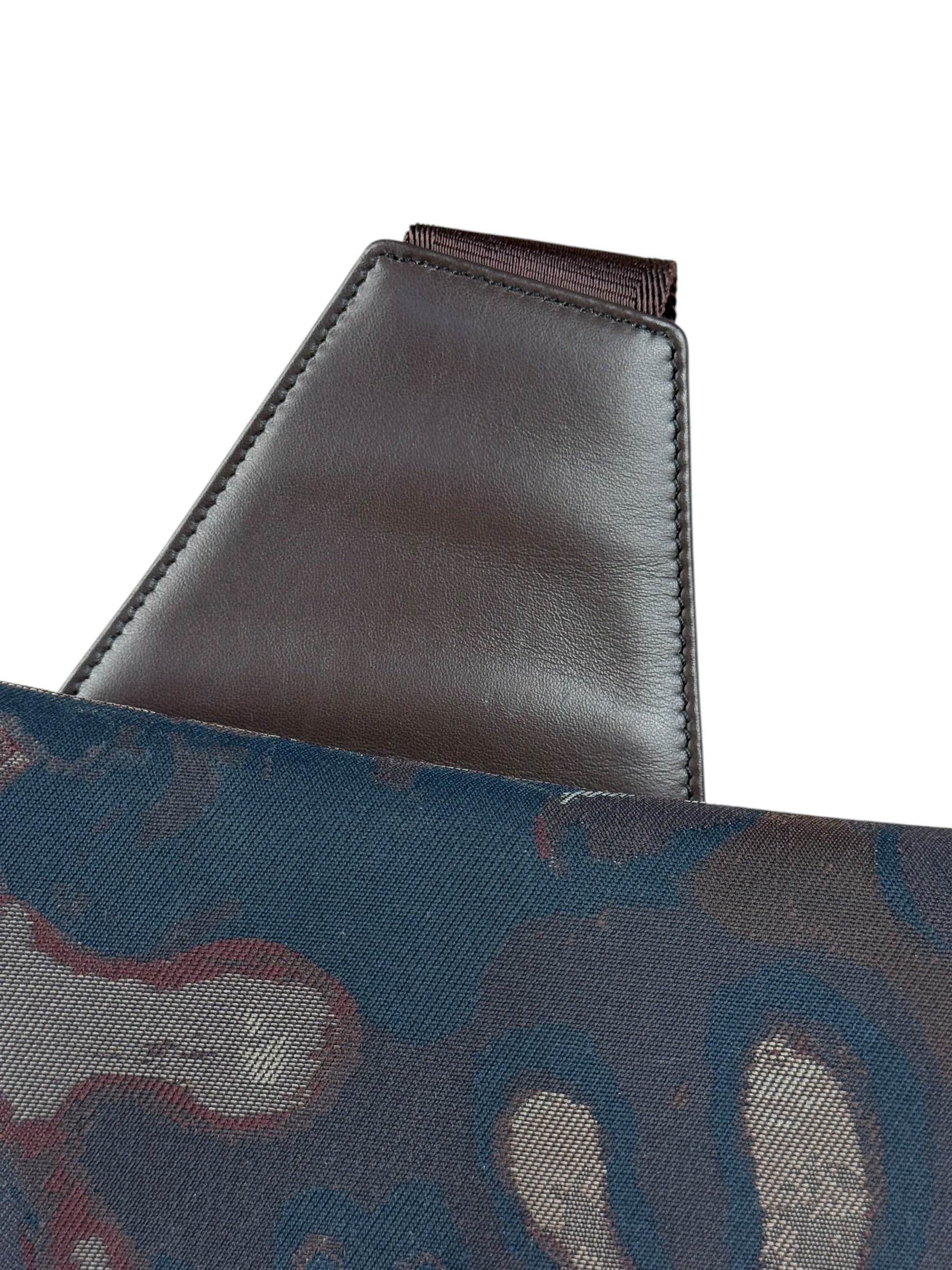 Christian Dior x Peter Doig Saddle Camouflage Canvas Messenger