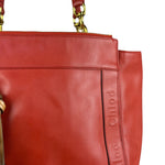 Chloé Eden Leather Cherry Shoulder Tote