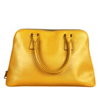 Prada Saffiano Promenade Handbag Mustard
