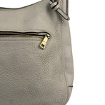 Coach Cream Pebbled Leather Hobo Bag