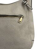 Coach Cream Pebbled Leather Hobo Bag
