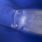 Christian Dior Python Trimmed Blue Addict Tote