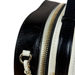Chanel White/Black Quilted Leather 2Way Vanity Bag 2019