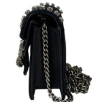 Gucci Mini Velvet Black Rhinestone Dionysus Crossbody