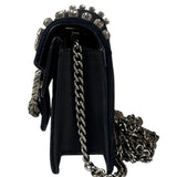 Gucci Mini Velvet Black Rhinestone Dionysus Crossbody