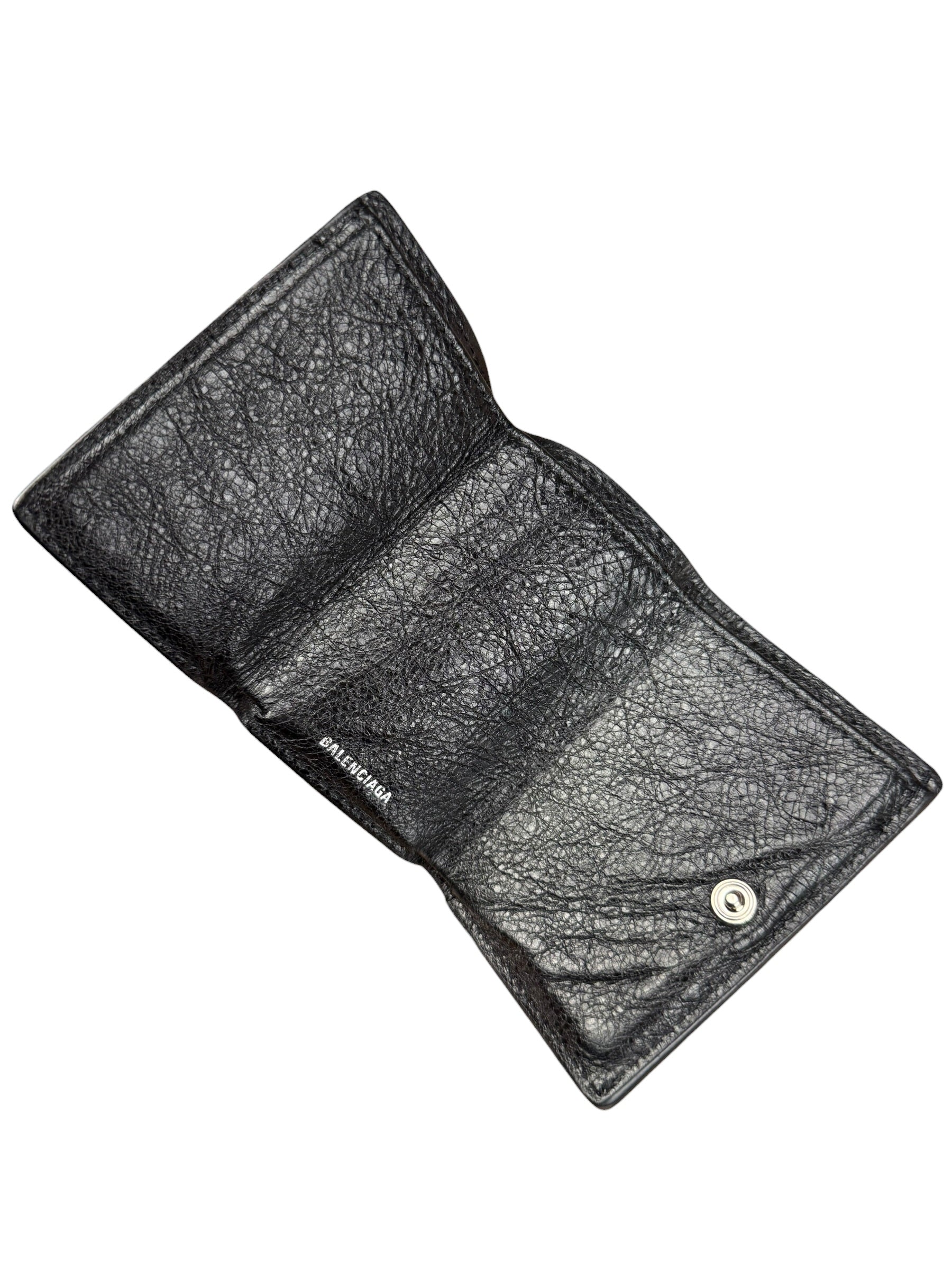 Balenciaga Grafitti Trifold Wallet