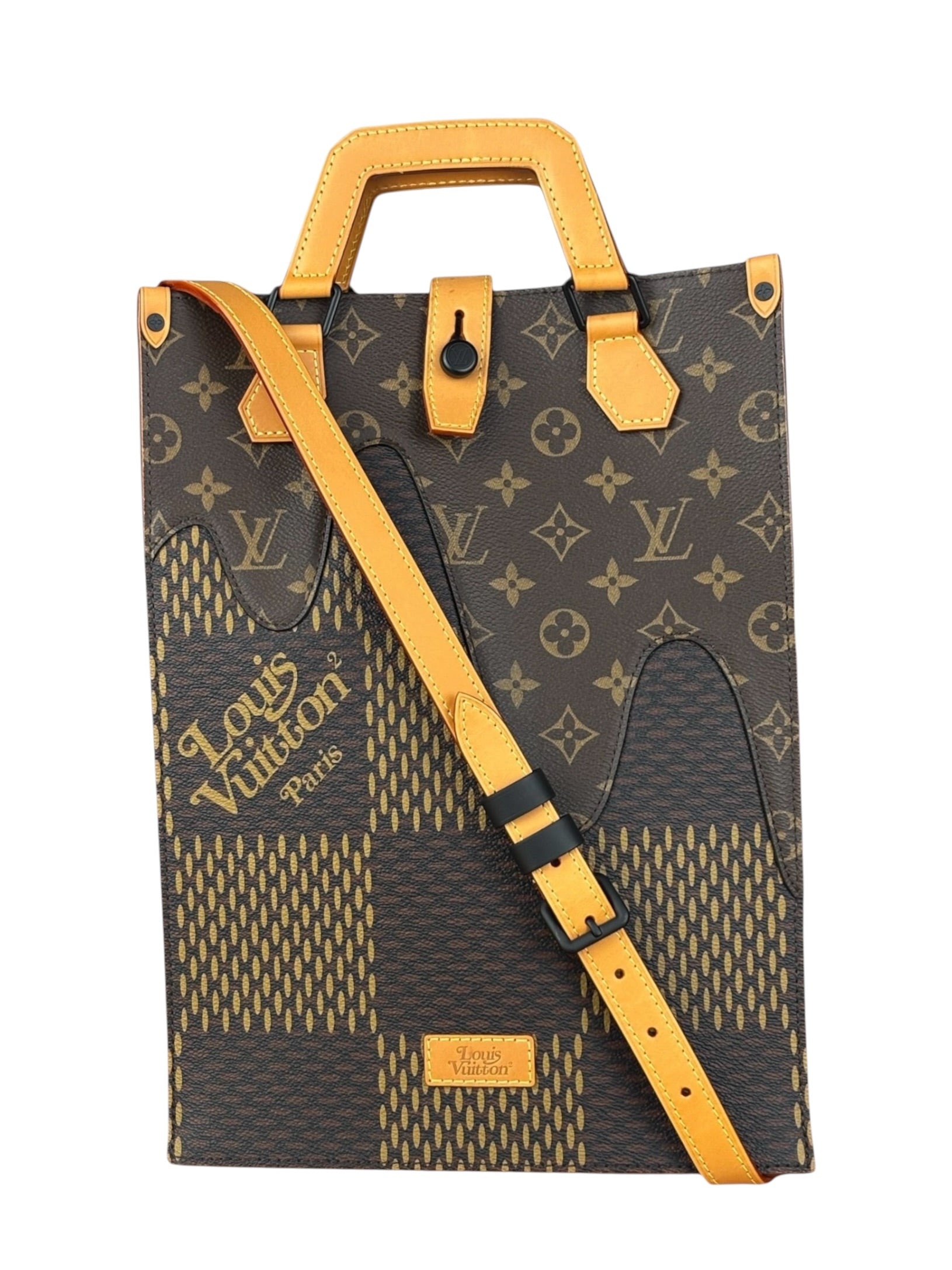 Louis Vuitton X NIGO Giant Damier Ebene Mini Tote