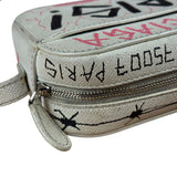 Balenciaga Graffiti Leather Camera Crossbody Bag