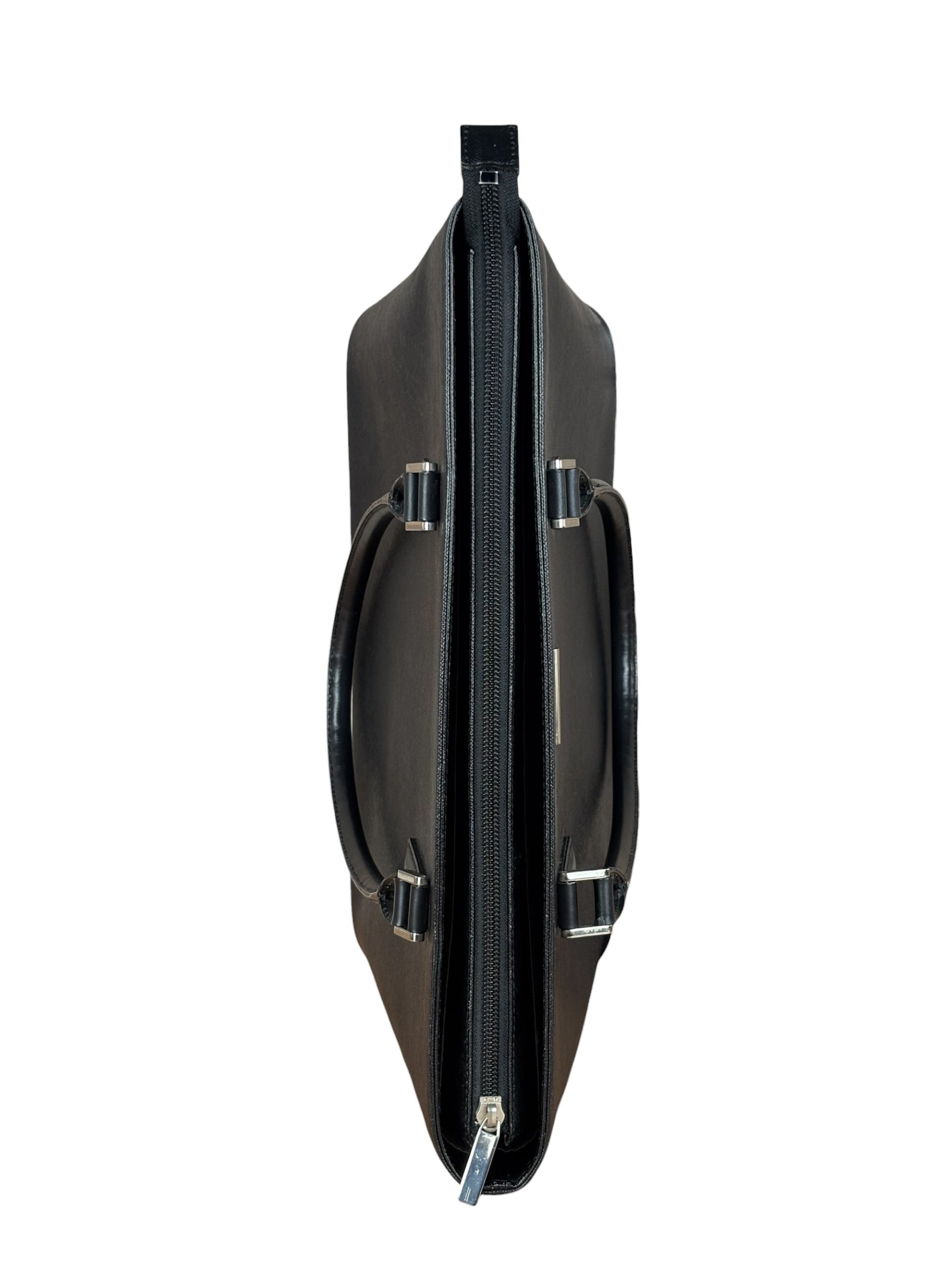 Burberry Black Saffiano Leather Tote Bag