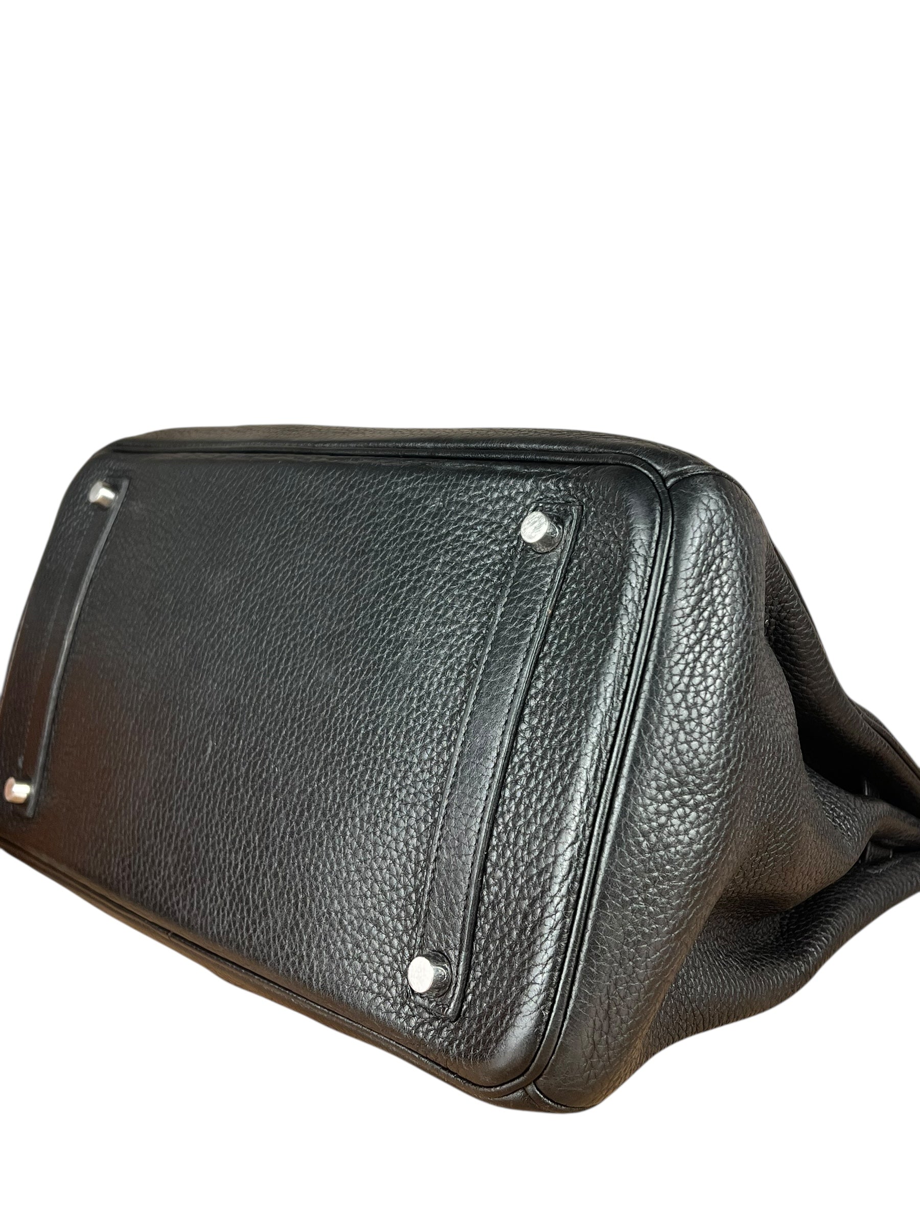 Hermes Birkin 35 Black Togo Palladium 2010