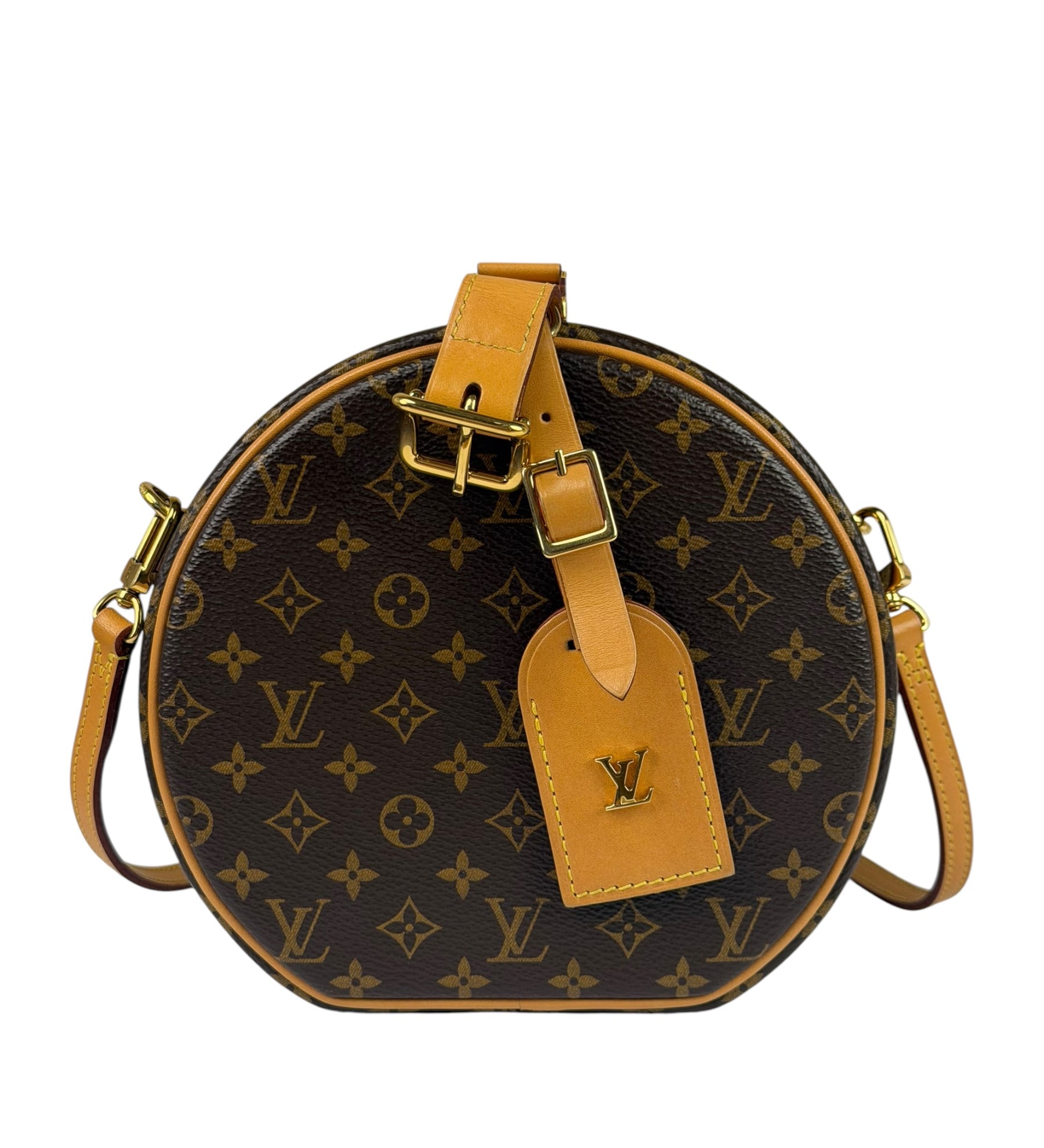 Louis Vuitton Monogram Petite Boite Chapeau Two-Way Bag