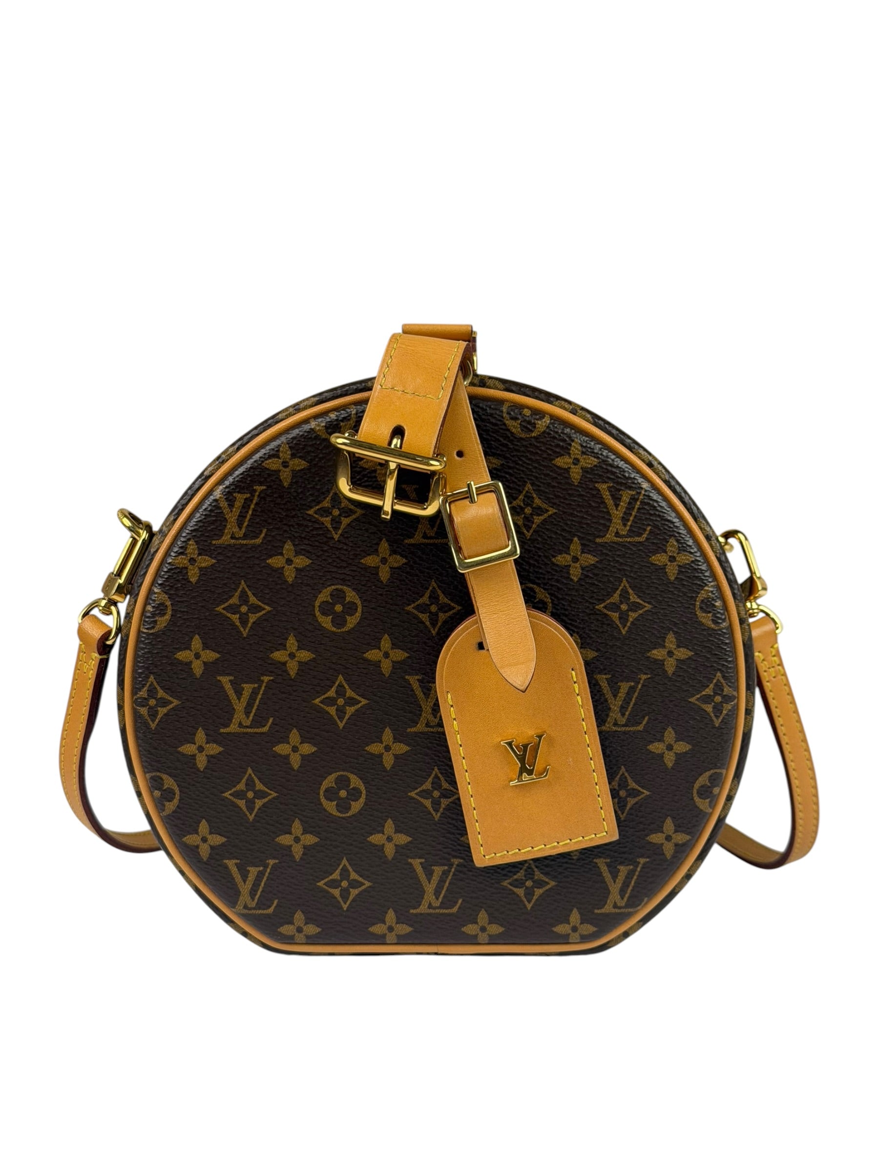 Louis Vuitton Monogram Petite Boite Chapeau Two-Way Bag