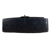 Chanel Quilted Flap Bag Black 1989