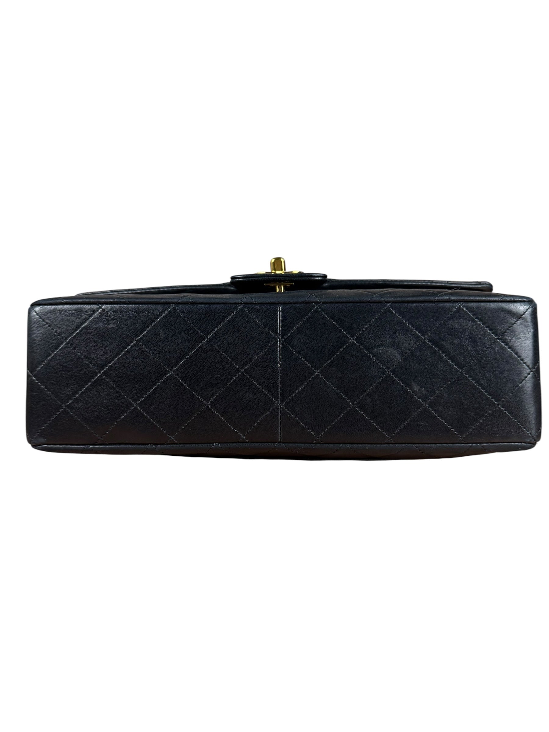 Chanel Quilted Flap Bag Black 1989