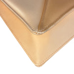 Maison Margiela MM6 Peach Satin Accordion Shoulder Bag