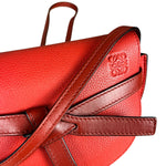 Loewe Mini Gate Crossbody Bag Red