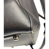 Coach Black Leather Trim Copper Carryall Two-Way Bag