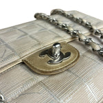 Chanel Vintage Beige Travel Line Classic Flap 2001