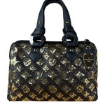 Louis Vuitton Gold Sequins Monogram Speedy Eclipse 30