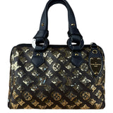 Louis Vuitton Gold Sequins Monogram Speedy Eclipse 30