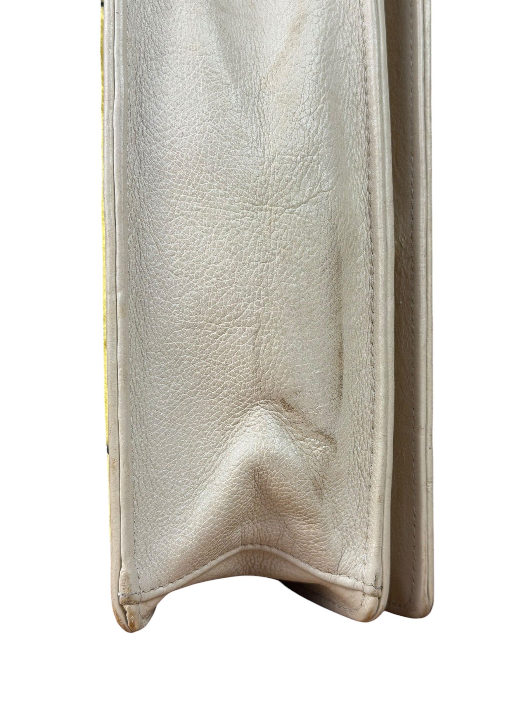 Prada Multicolor Velvet/Leather Trim Trompe L'oeil Cahier Crossbody Bag