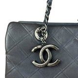 Chanel Navy Edinburgh Chic Chain Tote 2013