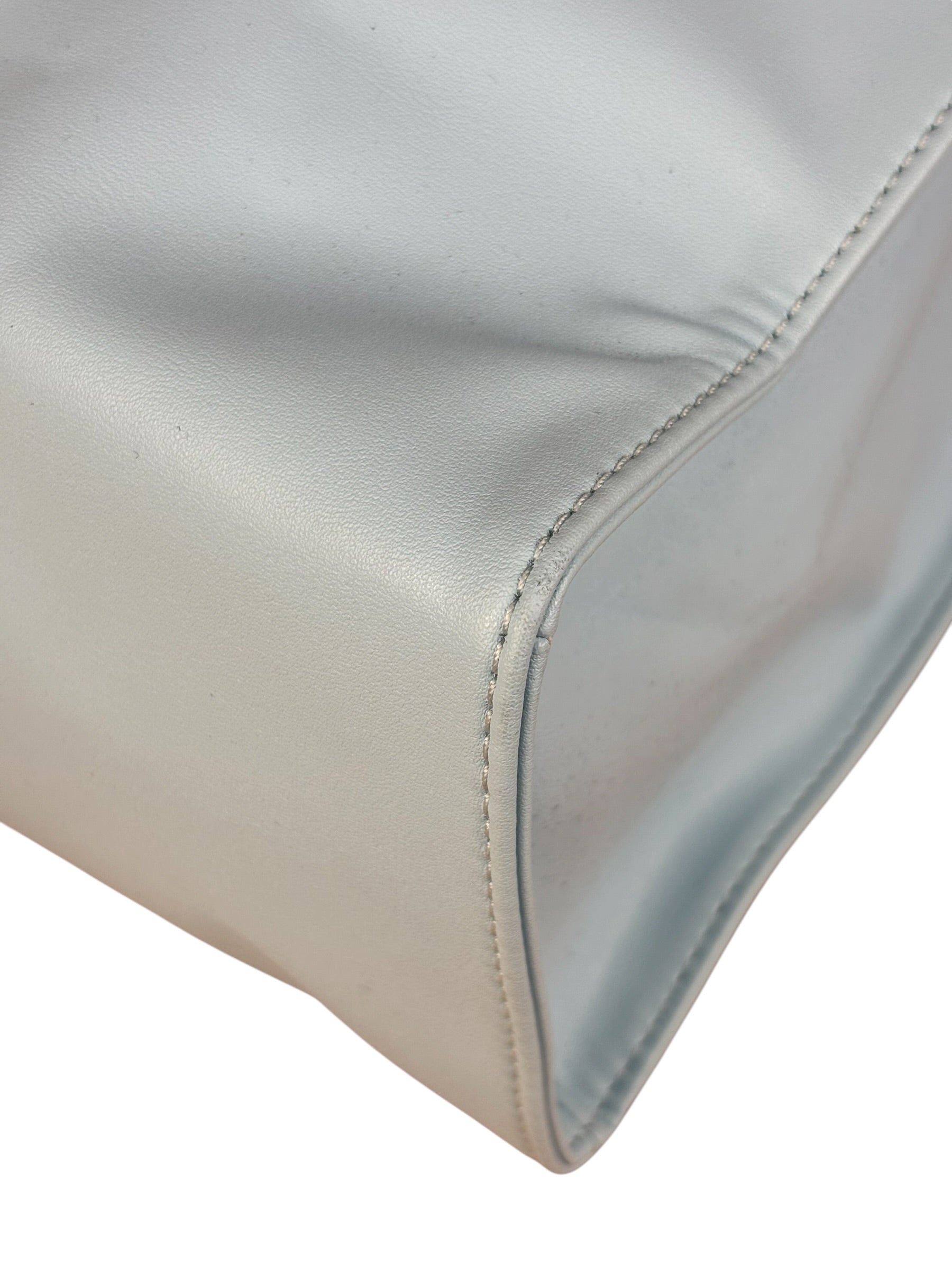 Telfar Light Blue Shopping Tote Bag