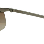 Prada Y2k Rimless Brown/Silver Sunglasses