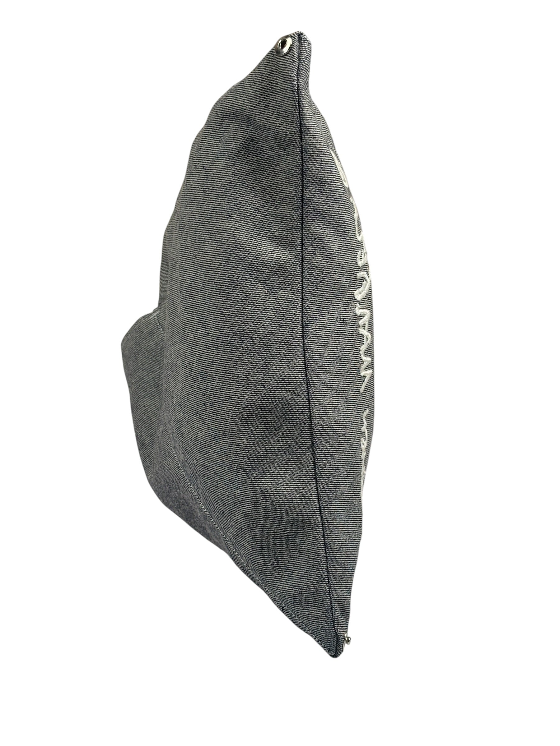 Maison Maegiela Grey Denim Reversible Japanese Tote