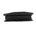 Gucci Black Canvas Leather Trim Shoulder Bag