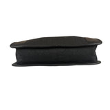 Gucci Black Canvas Leather Trim Shoulder Bag