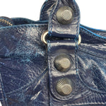 Balenciaga Navy Blue Giant Hardware City Bag