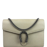 Gucci Beige Leather Dionysus Wallet On Chain