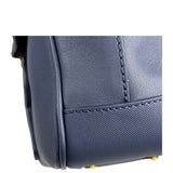 Burberry Navy Blue/Brown Dk88 Medium Two-Way Bag