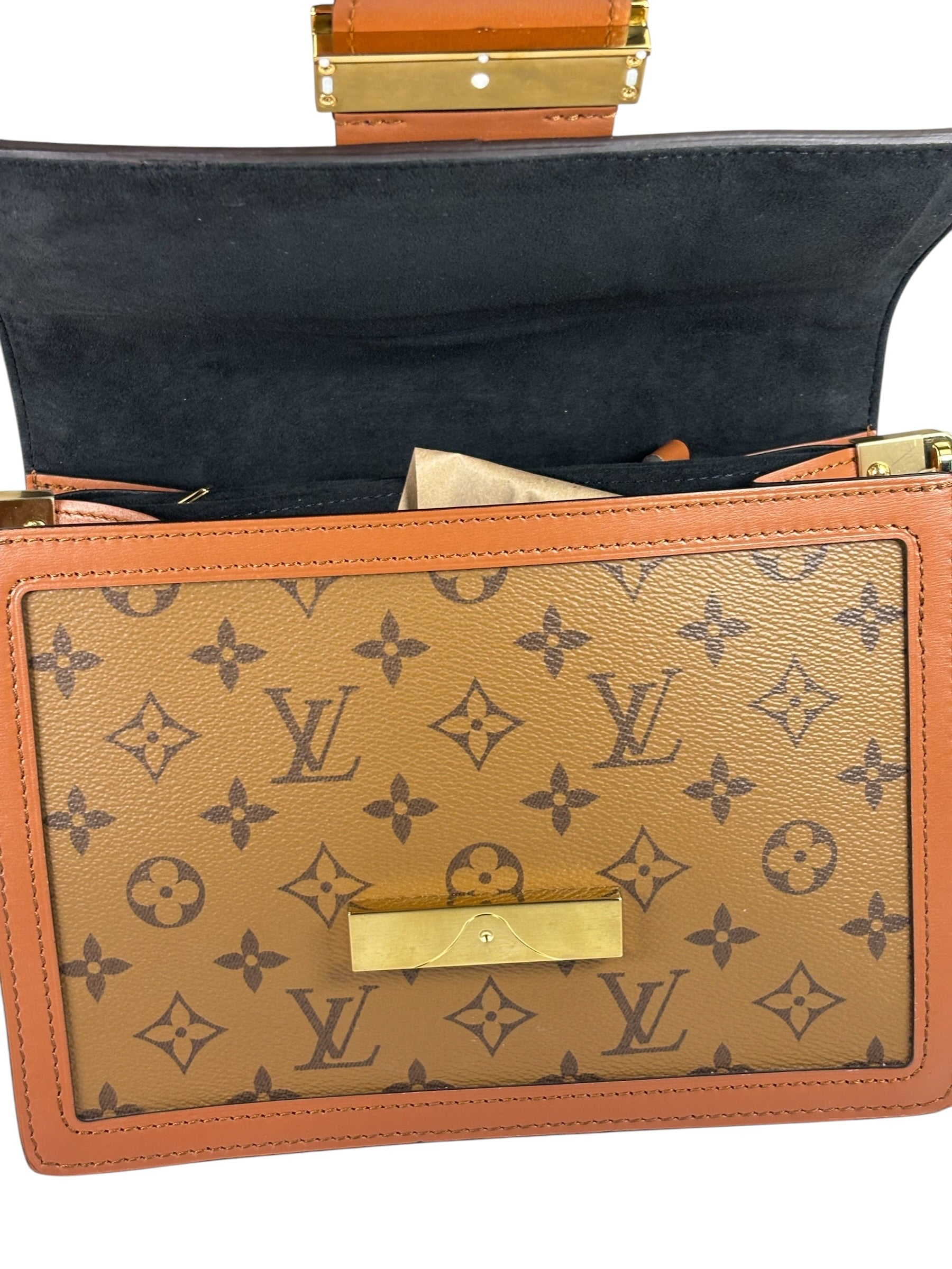 Louis Vuitton Brown Monogram Dauphine MM
