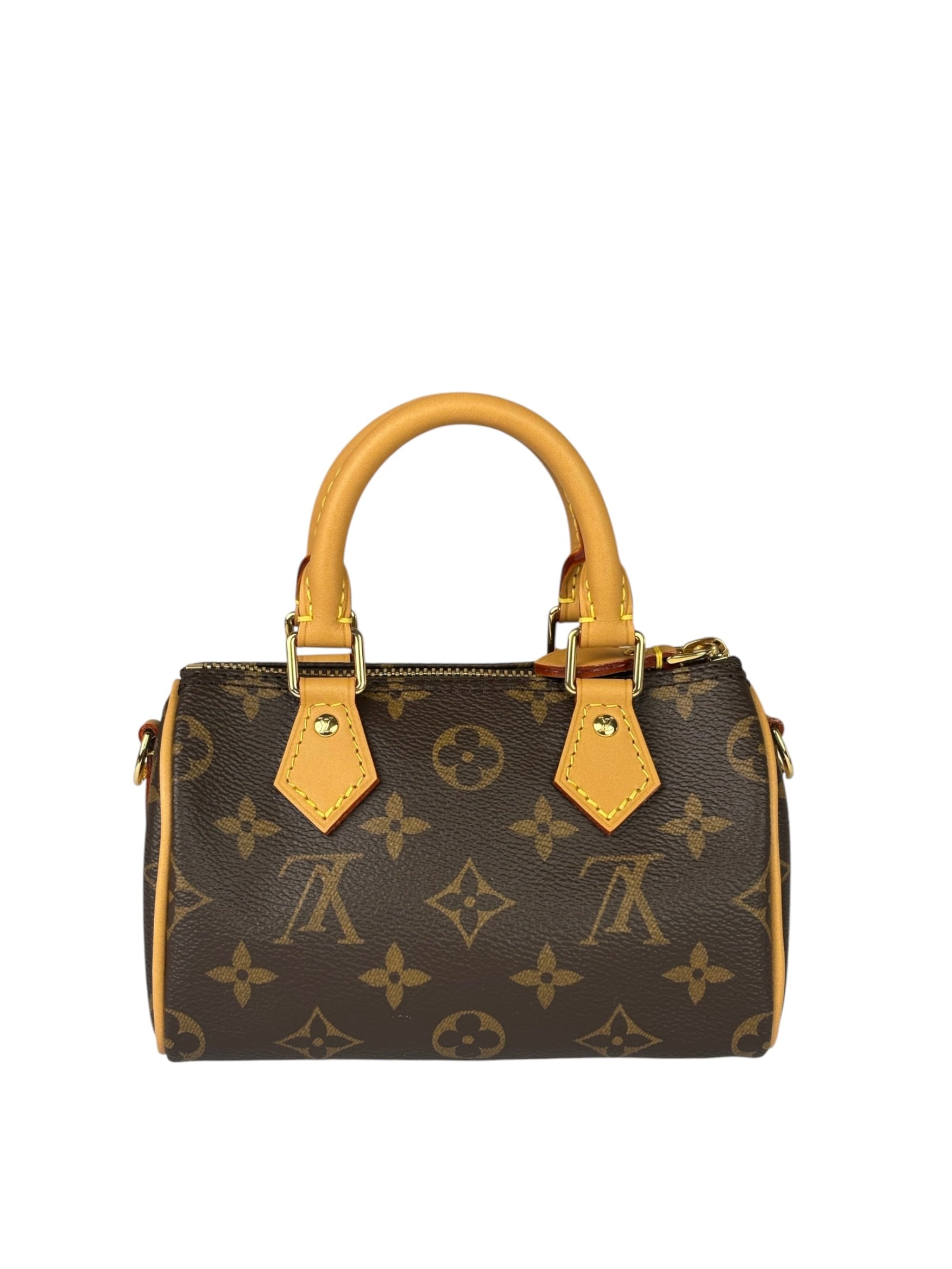 Louis Vuitton Monogram Nano Speedy Two-Way Bag
