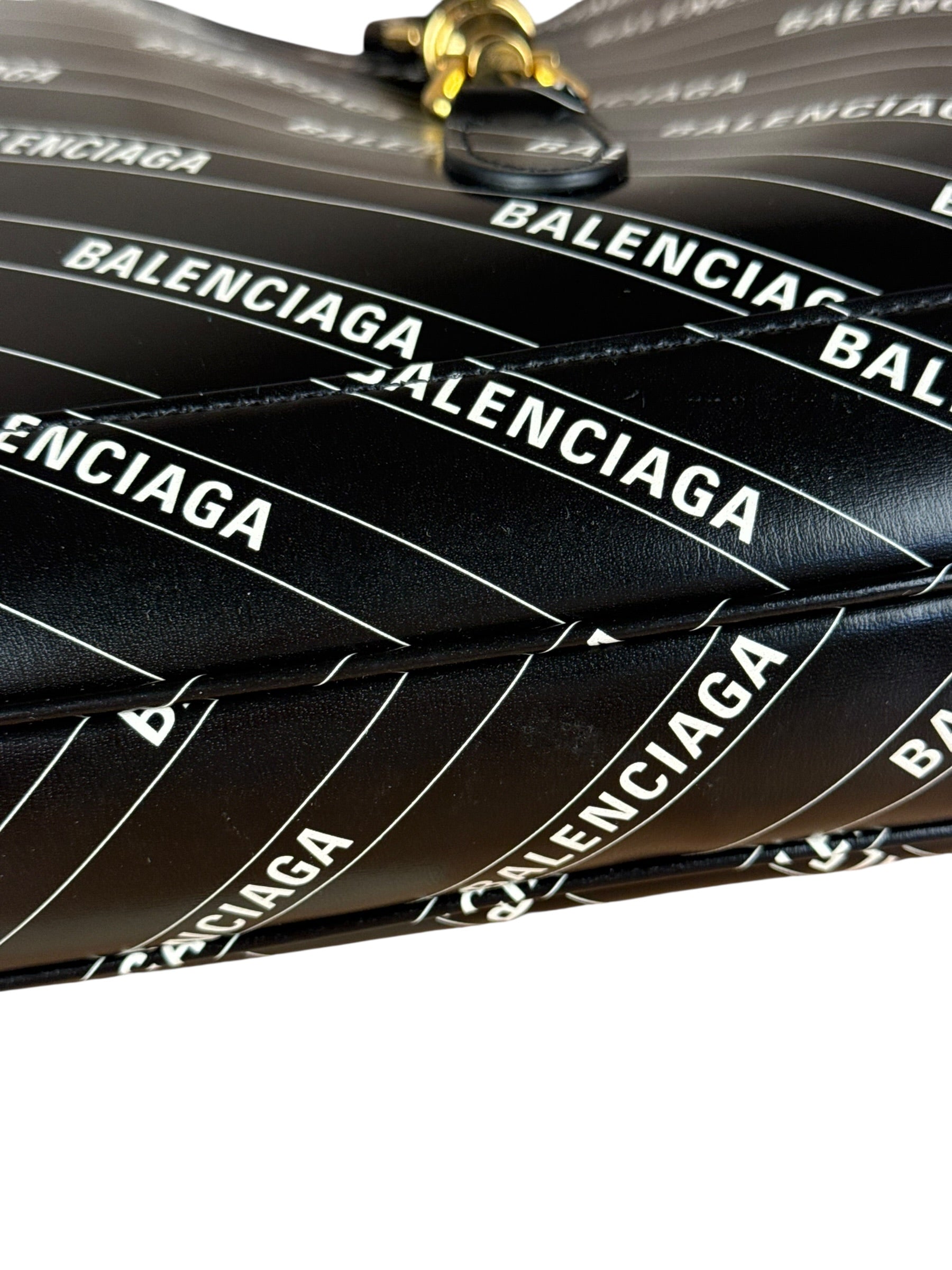 Gucci x Balenciaga Hacker Project Jackie 1961 Bag Black
