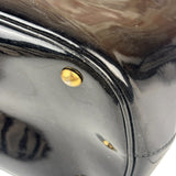 Gucci Vintage Black Patent Leather Tote