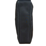Prada Black Re-Nylon Saffiano Leather Crossbody Bag