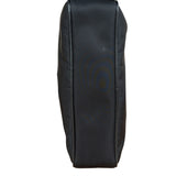 Prada Black Re-Nylon Saffiano Leather Crossbody Bag