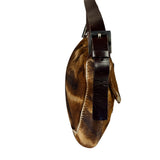 Fendi Pony Hair/Leather Trim Baguette