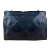 Chanel Black Diamond Stitch Flap CC Bag 1988