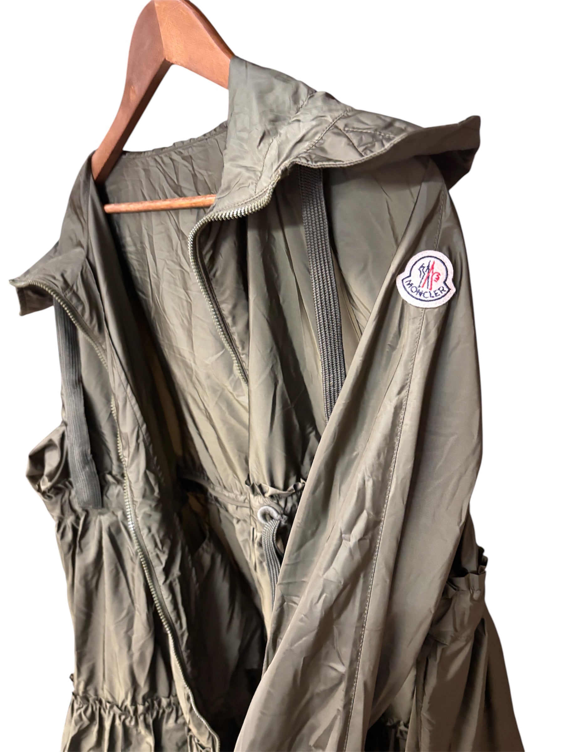 Moncler Turquoise Long Jacket