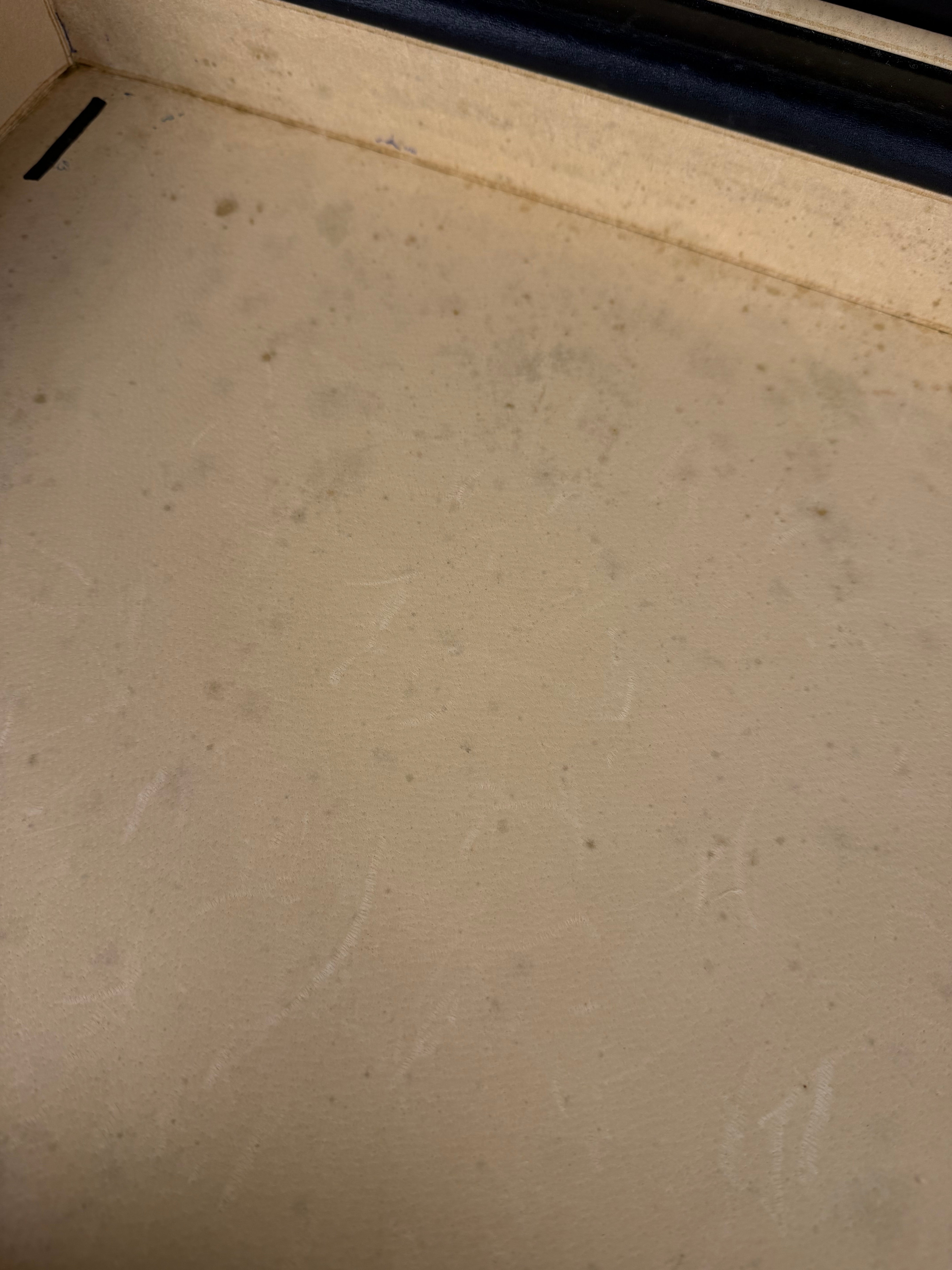 Gucci Navy Suede Vintage Briefcase