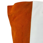 Celine Cabas Phantom Orange Suede Tote Bag