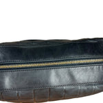 Chanel CC Chocolate Leather Shoulder Bag 2000