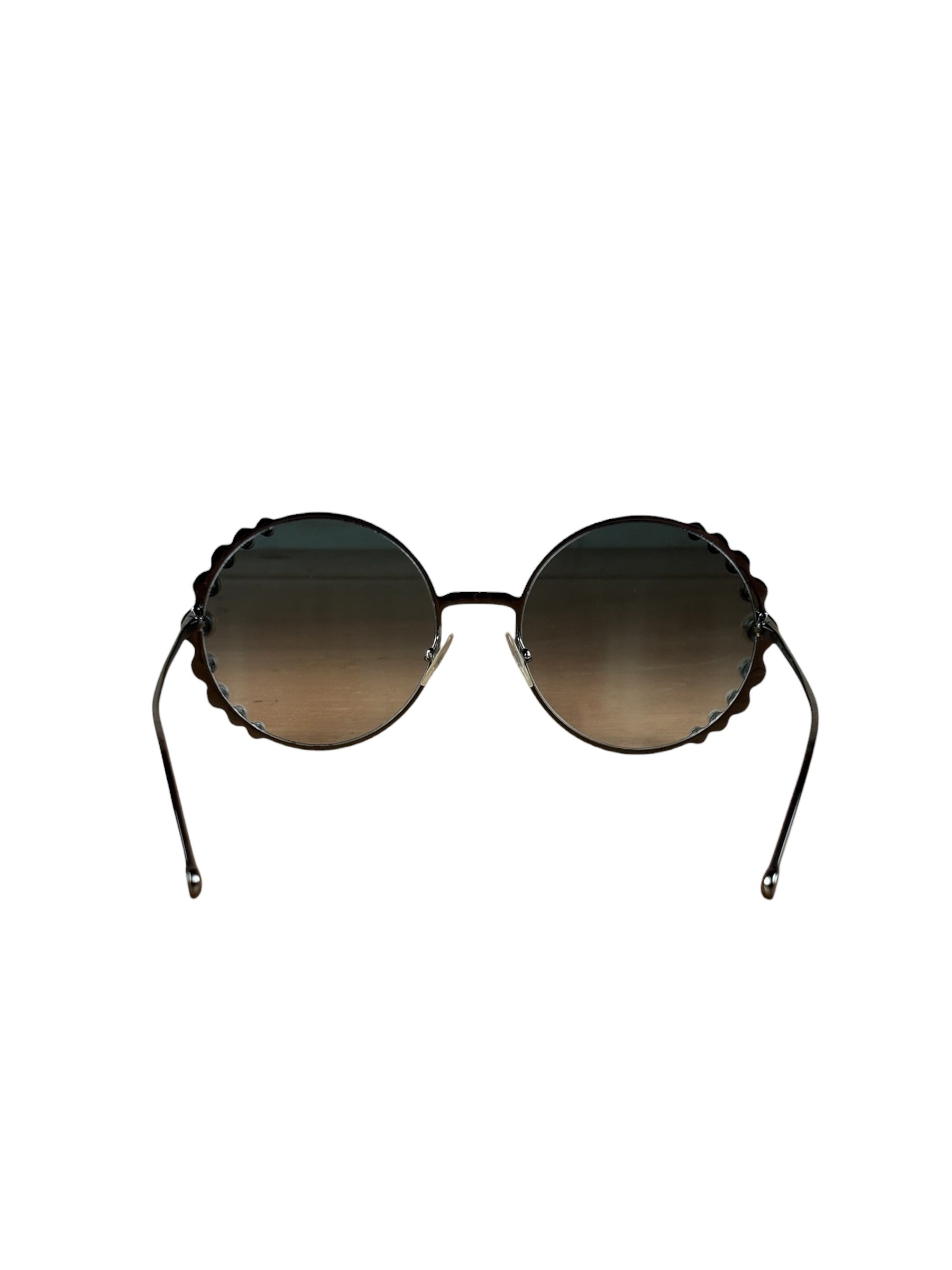 Fendi FF Ribbons & Pearls Round Sunglasses 0295/S