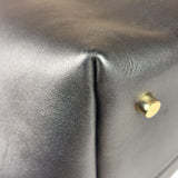 Manu Atelier Black Leather Le Cambon 35 Tote
