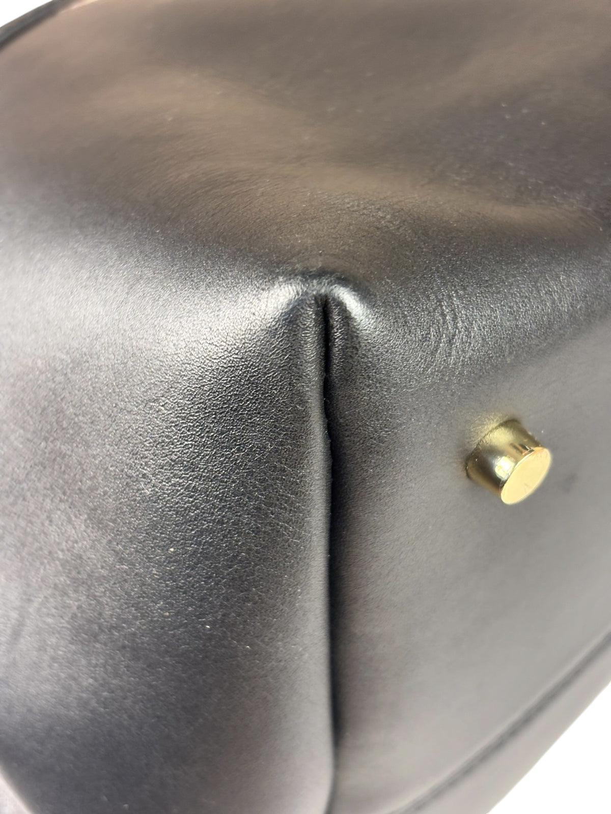 Manu Atelier Black Leather Le Cambon 35 Tote
