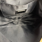 Fendi Black Zucca Vintage Pouch